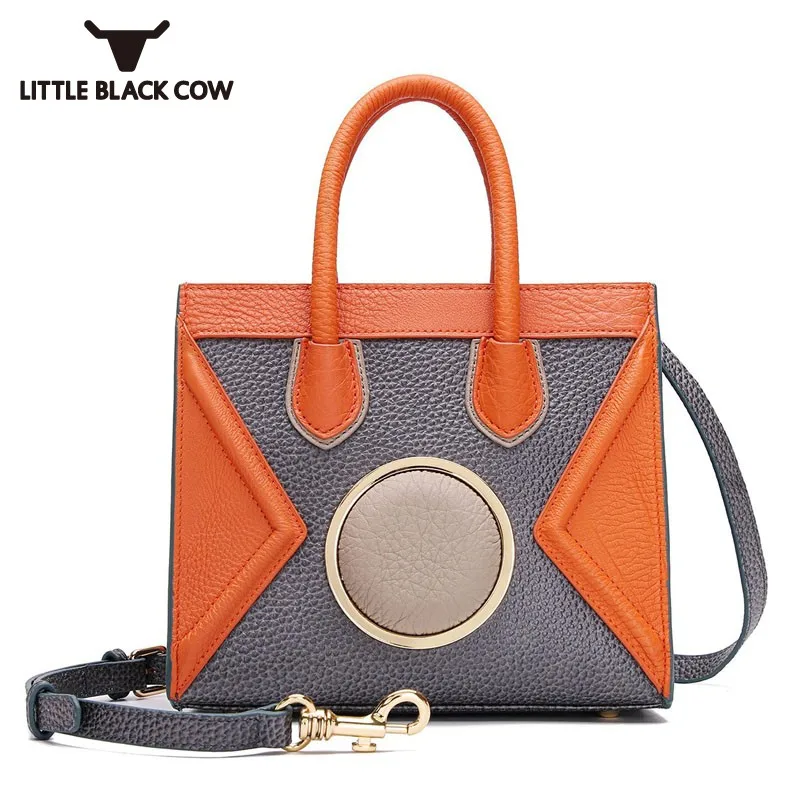 

Summer Shoulder Bag Female Crossbody Bags For Women Zipper Ladies Genuine Leather Handbag Luxury Female Handbags Five Colors