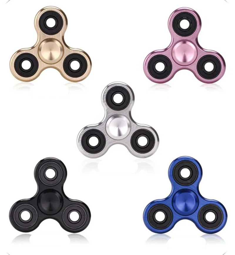 

Metal Spinner Hand Fingertip Gyro Decompression Fidget Spinner Tool Fidget Hand S pinner