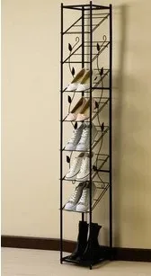Железная вешалка для обуви французская многослойная железная полка|shoe hanger|slipper