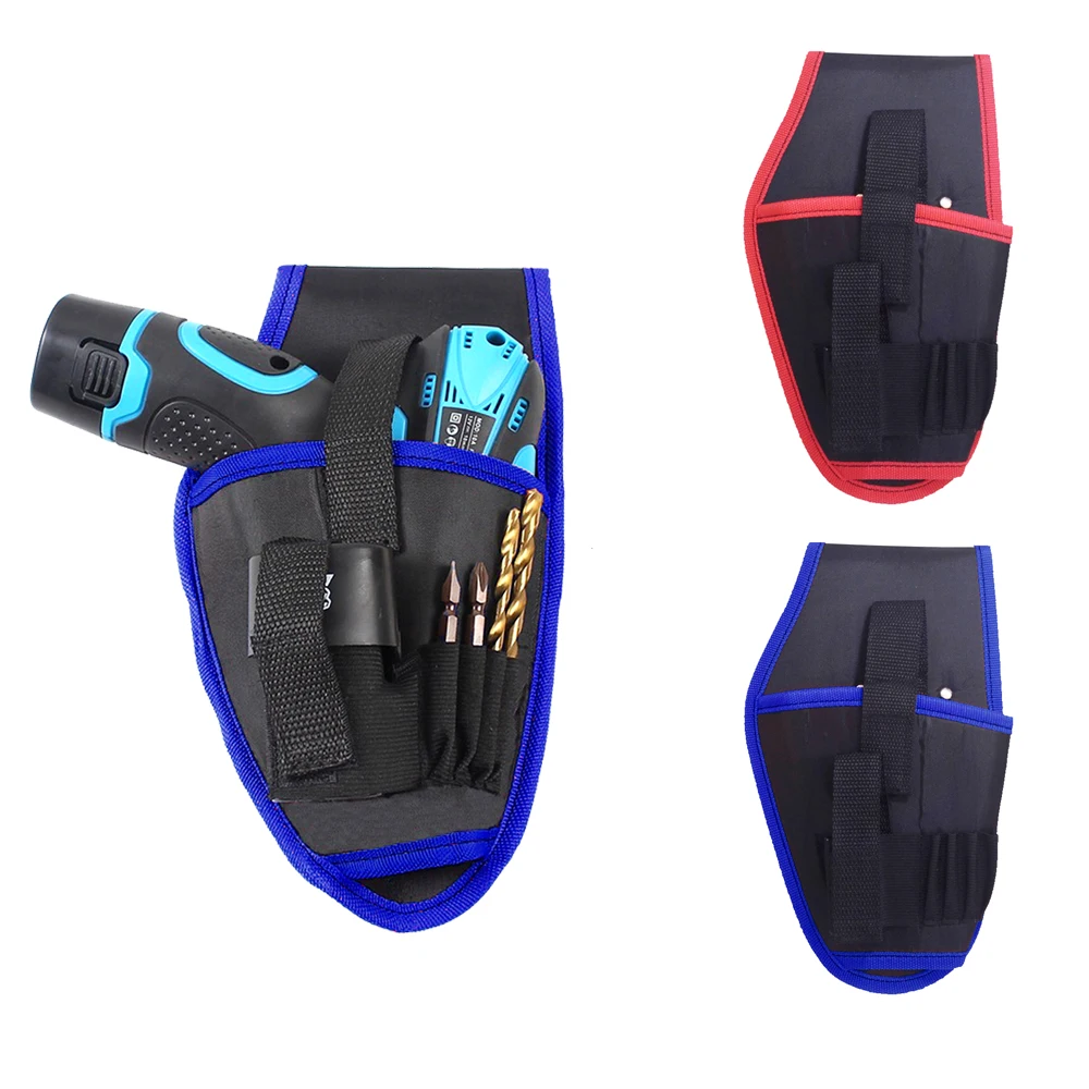 Waist Pocket Bag Cordless drill Holder Holst Tool Pouch Multifunctional