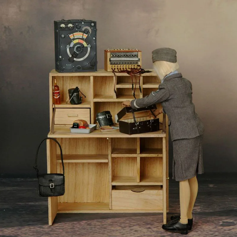1/6 Figure Accessories WWII German Furniture Wooden German