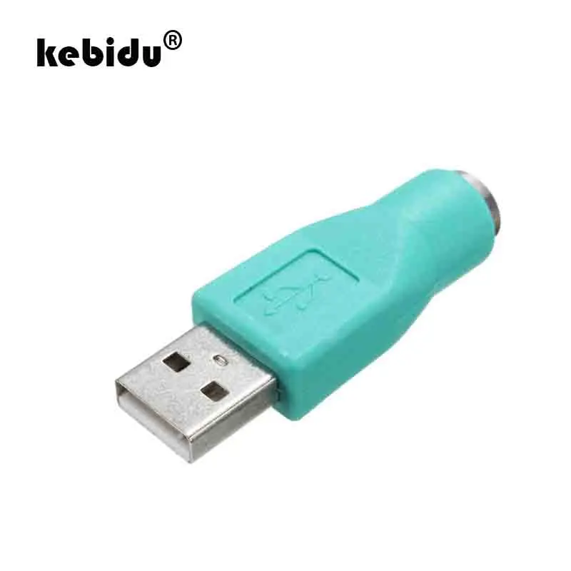 Переходник kebidu с Usb на USB для разъема PS/2 переходник папа мама ПК клавиатуры и мыши