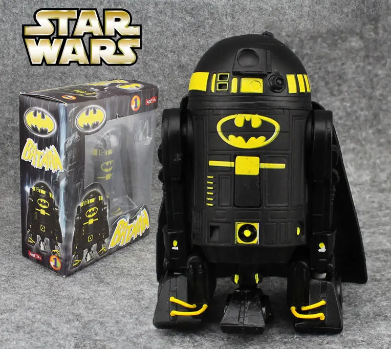 Звездные войны Бэтмен Figura Forca R2 D2 Cos Desperta R2d2 Droid Bootleg Novo Presente Anime коллекционная