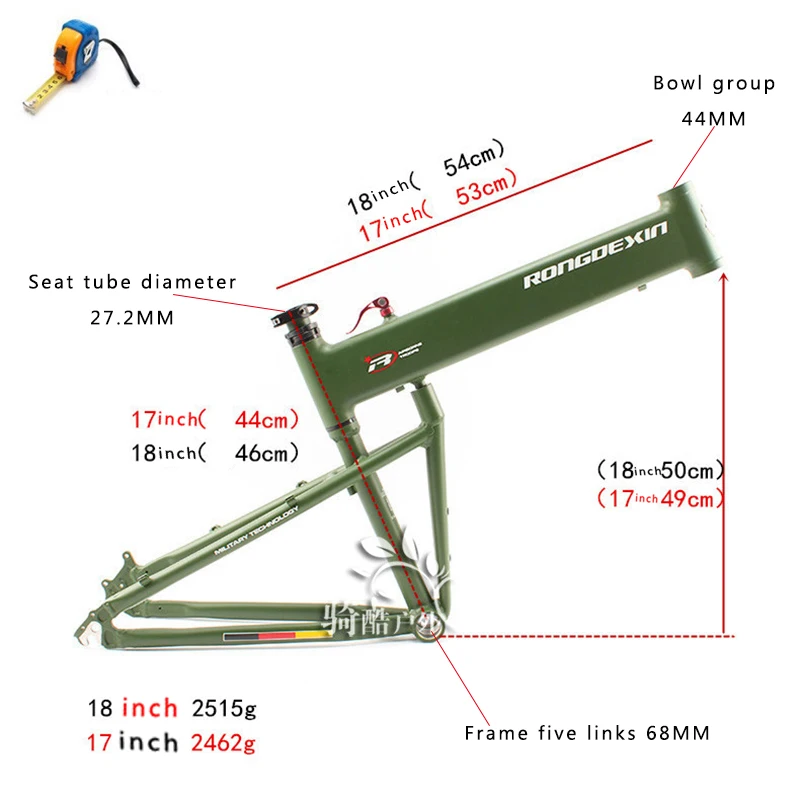 BMX складная рама 26/27. 5/29 дюймов складная рама для горного велосипеда портативная складная рама Hummer