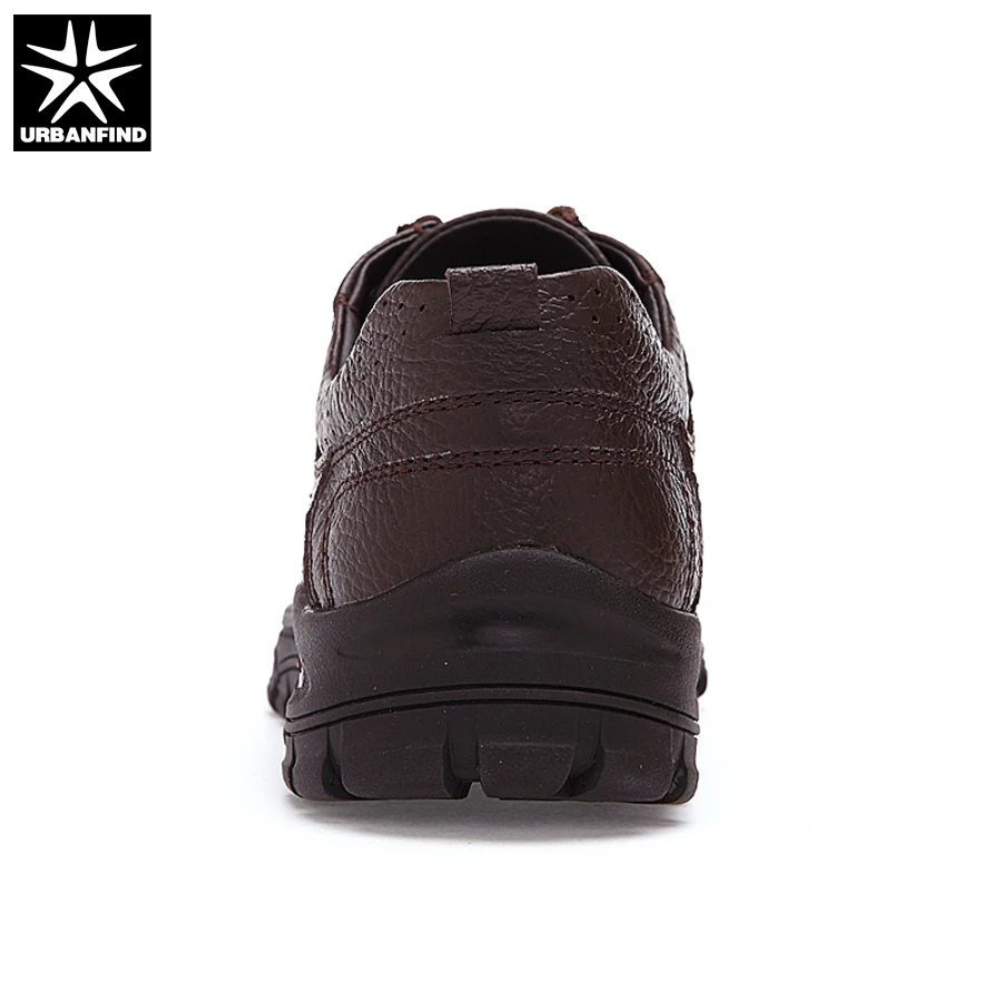 URBANFIND/высококачественные Мужские модельные туфли на шнуровке Большие размеры 38-48; мужские деловые оксфорды из натуральной кожи; черный, коричневый цвет; 2 цвета