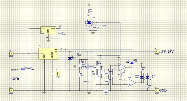 Li-lion Lithium-Batterie Ladegerät Modul 5V-32V zu 0,8 V-30V 5A