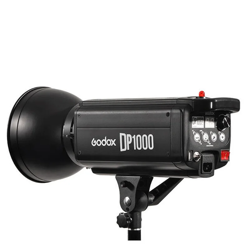 Godox DP1000 110 V/220 V 1000 W студийный стробоскоп вспышка света 1000Ws GN92 5600 K Pro Фотография освещение фонарик вспышка фото