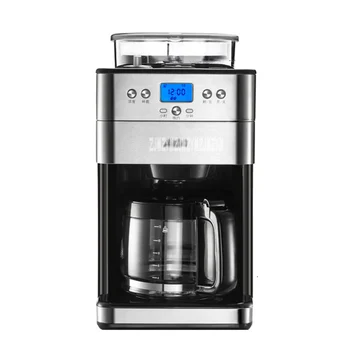 

AC-M18A LCD Display Full Automatic Cafe American Coffee Machine Stainless Steel Powder/Bean Use Coffee Bean Grinding Grinder