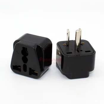 

10 pcs/lot ,American standard conversion plug, 250V10A travel plug conversion socket, Japan, the United States, Canada conversio