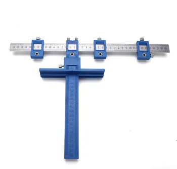 

Multi-function Drill Punch Locator Furniture Woodworking Joinery Hand Tools Woodworking Drilling Dowelling Hole Saw Adjustable
