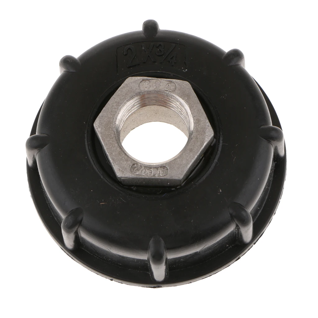 1000L IBC Tote крышка адаптера бака для воды 60 мм грубая нить до 1/2 'внутренняя резьба
