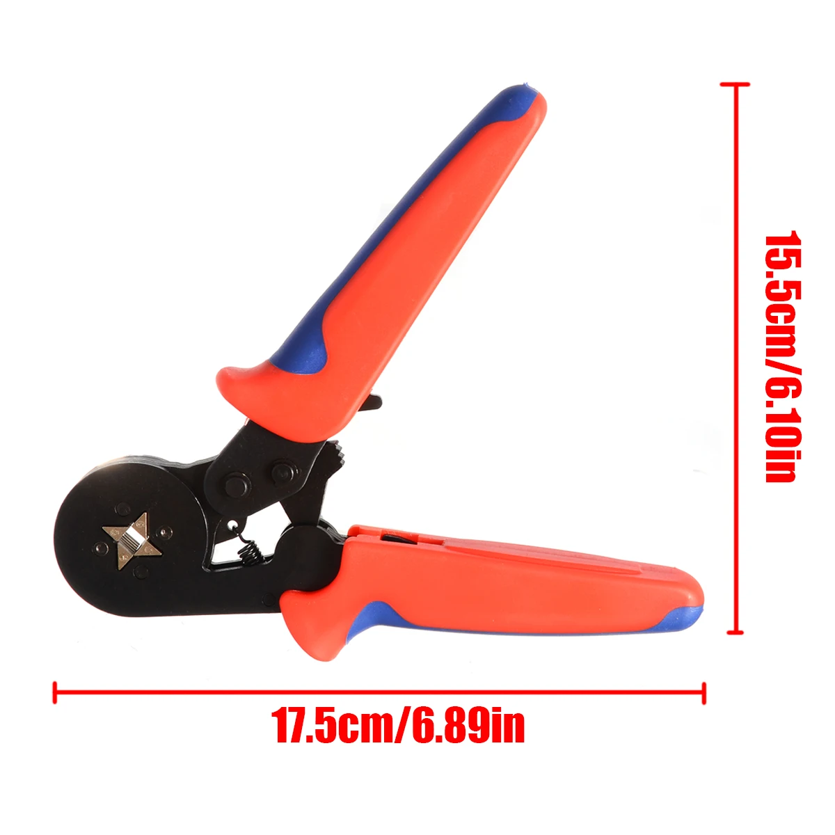 Terminal Crimping Pliers Wire Stripper Crimper Tool with 1200Pieces Terminals Kit Cable Wire Cutter Box Tool Set