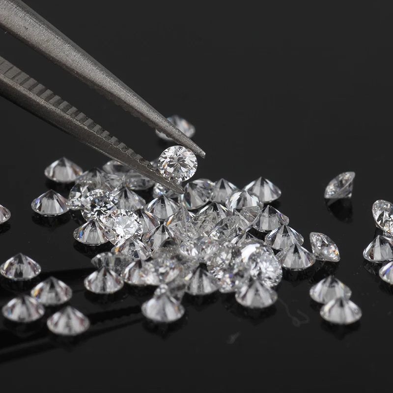 

1ct/pack Well Polished 1.7mm Round Diamond Cut DEF Color VS Clarity Lab-created Loose HPHT Diamonds