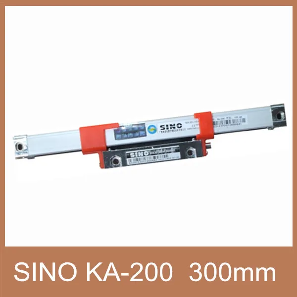 

Free Shipping 16mm*16mm Sino KA200 300mm Linear Scale Sino KA-200 300mm optical scale for CNC boring machine