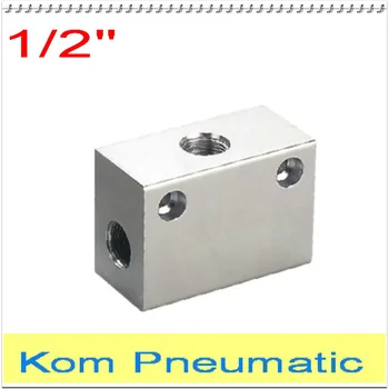 

Pneumatic Shuttle Valve ST-04 1/2" BSP 1/2 INCH Flow Rate Control OR Gate Dual Pressure Valves KS-15 One-Way