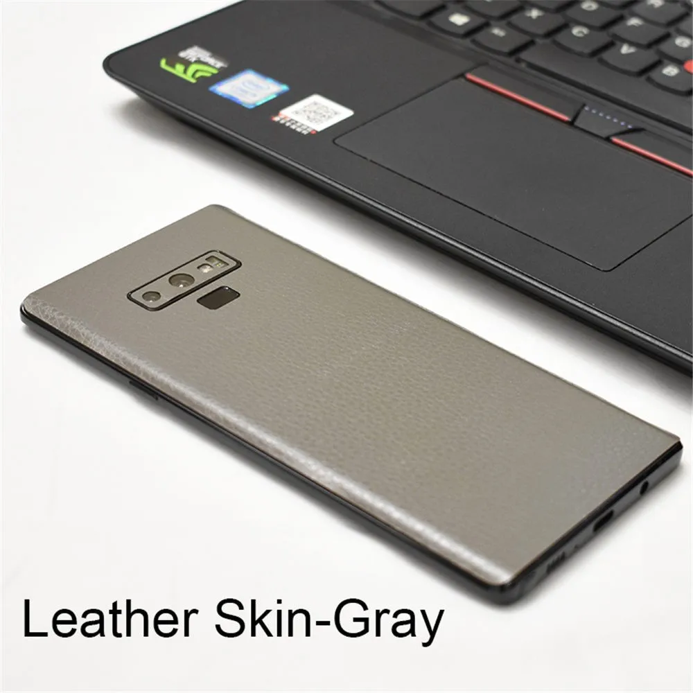 Back Cover Film For Samsung Galaxy Note 9 8 LeatherCarbon FiberWood Skins Protective Sticker For Samsung S9 S8 Plus Note 9 8 (30)