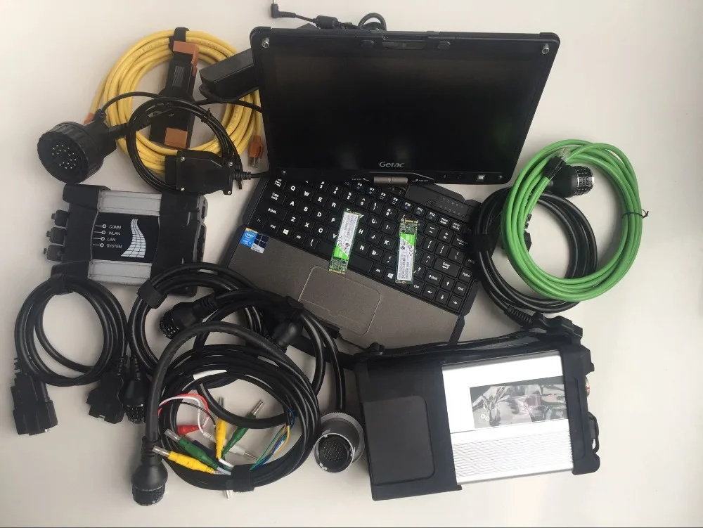 Mb star c5 для bmw icom next 2 in1 ноутбук getac v110 i5 4g сенсорный планшет программное обеспечение