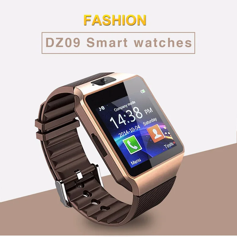 DZ09 Смарт часы для мужчин Smartwatch Android телефонный звонок Relogio Водонепроницаемый IP67 с 2G SIM Камера наручные часы для huawei PK GT08 A1