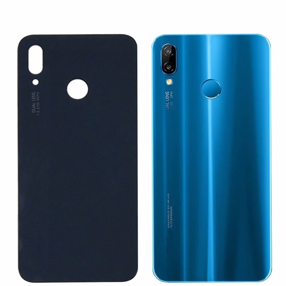 HW106  For Huawei P20 Lite Nova 3e Back Battery Cover Rear Housing Case fingerprint Sensor Camera Len Logo (2)