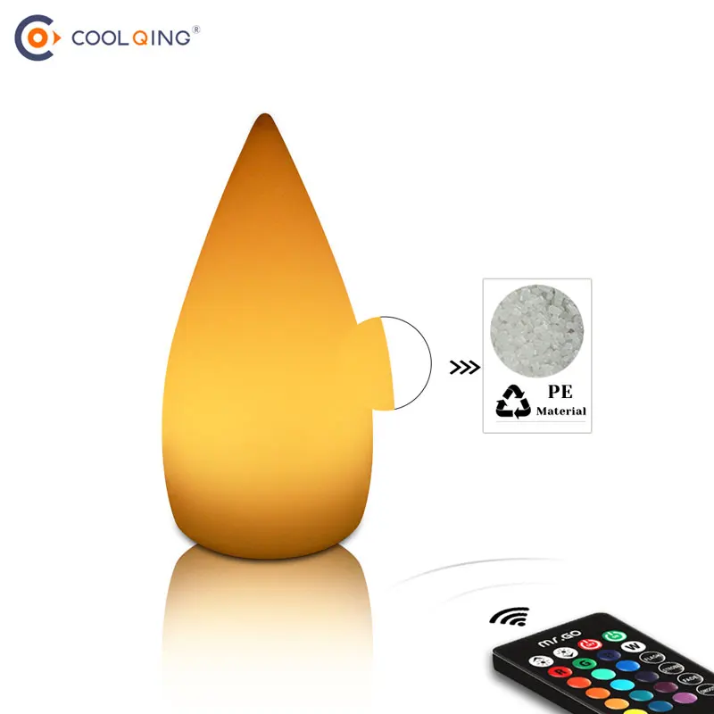 

5W 16 Colors RGB Remote Control LED Night Light Waterproof USB Rechargeable Desk Light Bedroom Dimmable LED Table Lamp