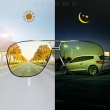 Day Night Intelligent Photochromic Polarized Sunglasses Men Sunglasses for Drivers Women Safety Driving UV400 Sun Glasses Oculos