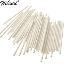 100 шт. стержневой опорный изолятор Бумажные палочки для леденцов 10/15/20 см палочка для леденцов Для Fondant(сахарная) конфеты шоколадный торт поп кексов для изготовления пресс-форм