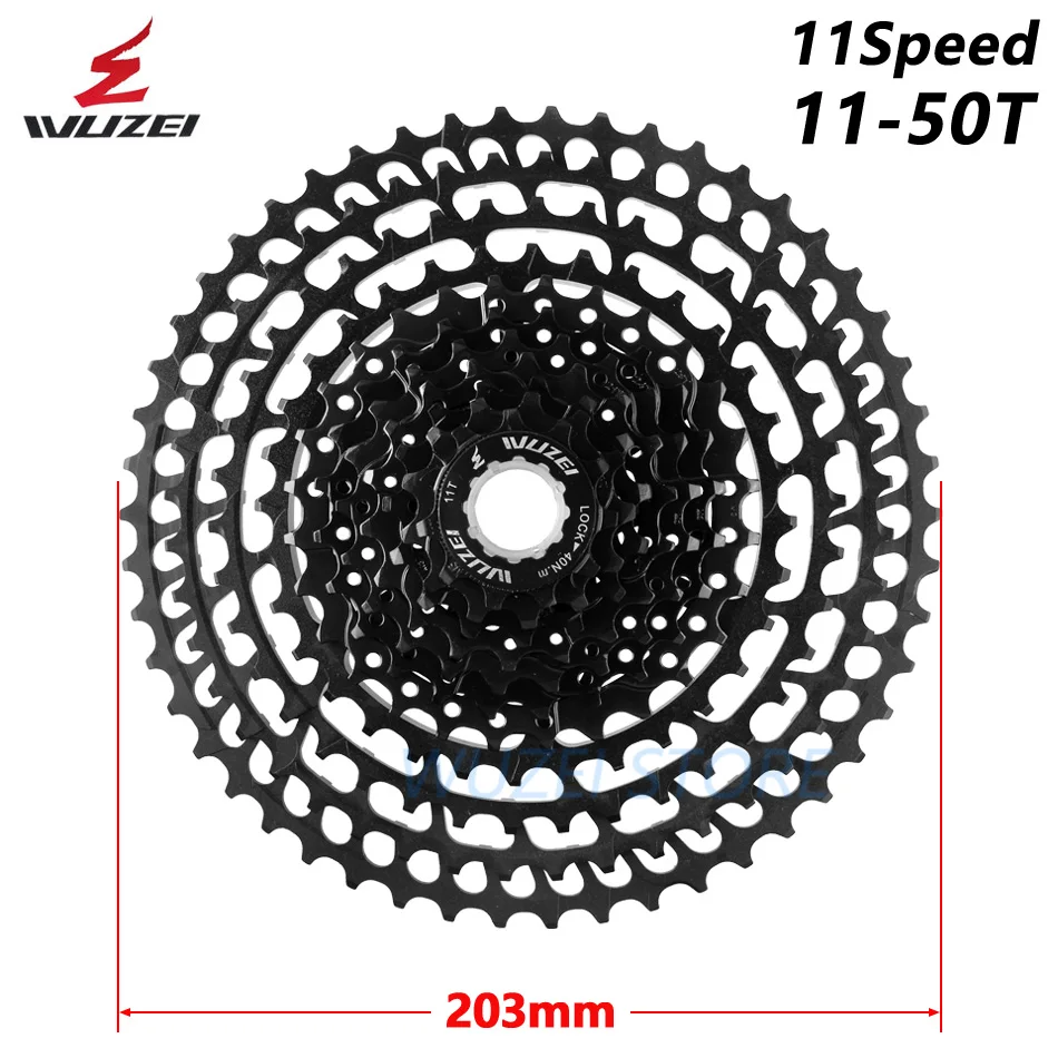 Wuzei кассета Сверхлегкий свободного хода 10/11/12 Скорость Алюминий сплав 11-50T 46 т 52 MTB велосипед маховик для Shimano GX усилительный насос