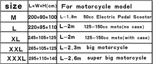 Все Размеры Водонепроницаемый дышащая покрышки для мотоциклов открытый мотоцикла скутер дождевик УФ защитное покрытие для всех мотоцикл