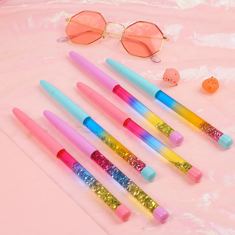 

1pc DL Creative Plastic stationery pen for wedding small gifts to guests and Children's Day Promotional Gift with four color