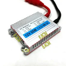 2шт 12 В 55 Вт HID xenon Сверхтонкий электронный блок для всех автомобилей цифровой HID лампы/лампы-12 месяцев гарантии