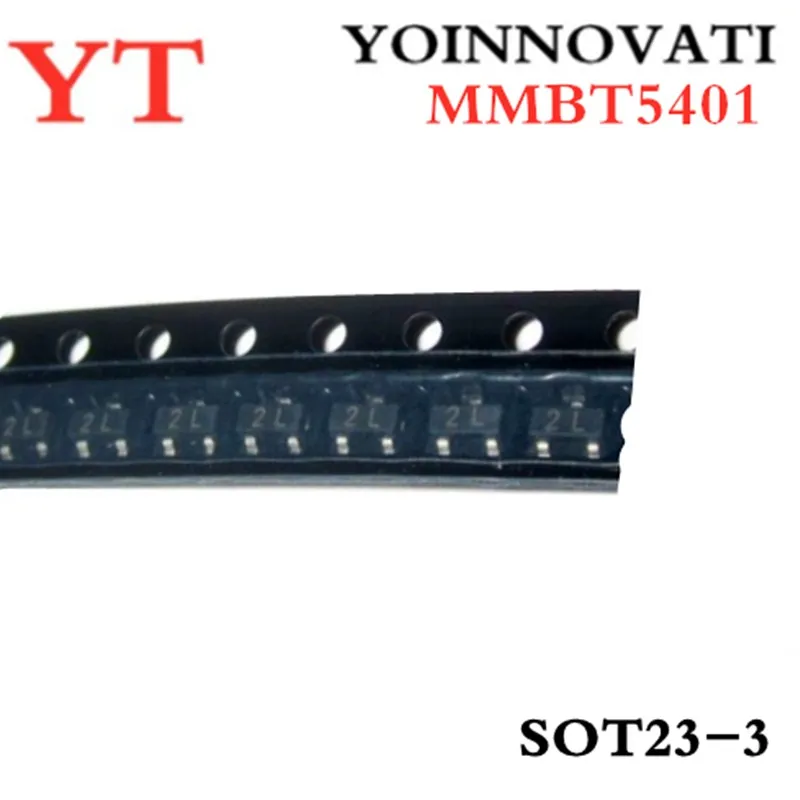 100 шт./лот MMBT5401 5401 2L 2N5401 SOT23 наилучшее качество IC|Интегральные схемы| |