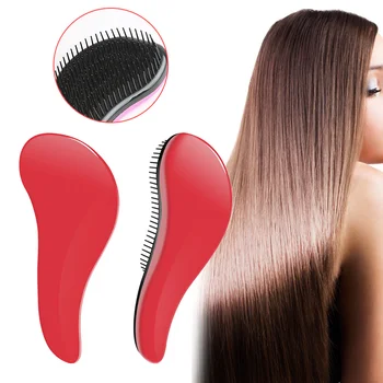 

Hot Lovely Plastic Anti Static Combs Styling Curly Long Straight Hair Comb Hairdressing Massage Combs High Quality HY99 ST12