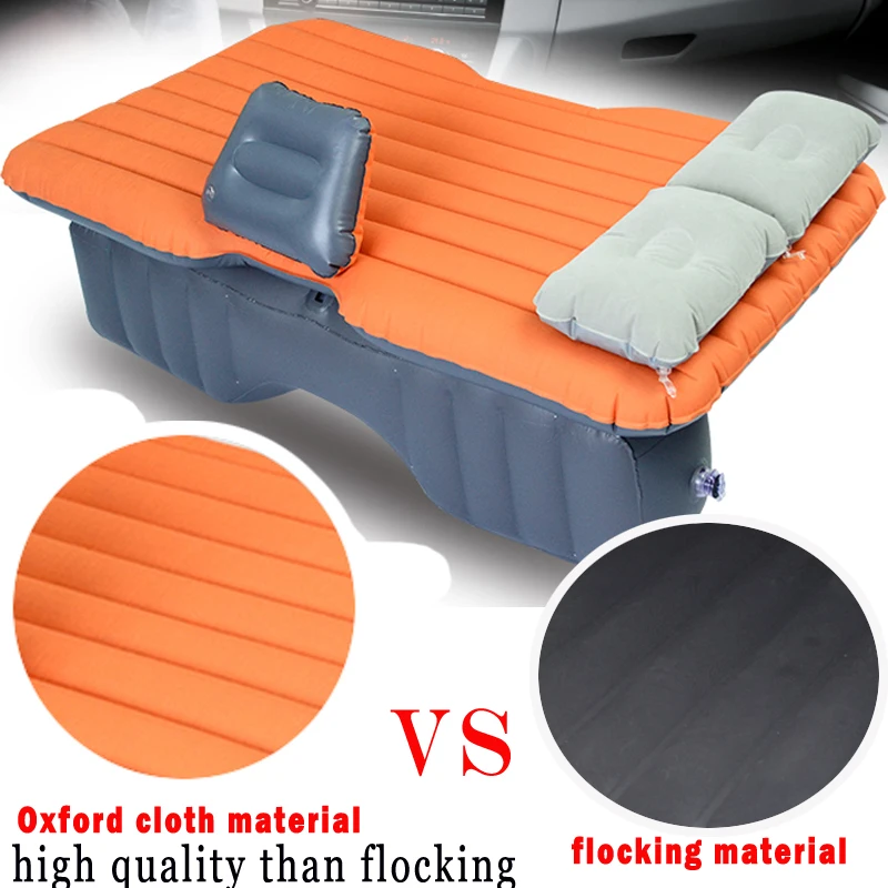 Надувной матрас с насосом 12 В портативный надувной для путешествий|mattress car|inflatable