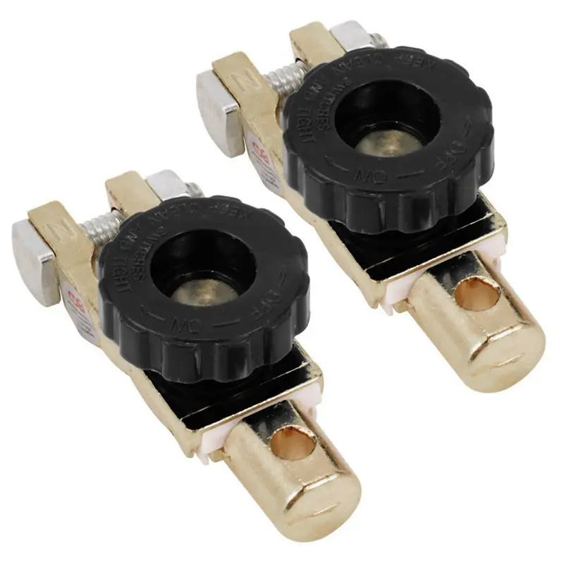 

2pcs battery for cars Master Disconnect Switch cutting the killing power insulator to 17 mm