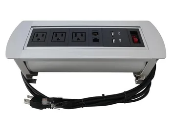 

USA standard with 3 US AC power 2 network 2 charge USB 1 switch rotating with 1.5m length female to male extend cable outlet