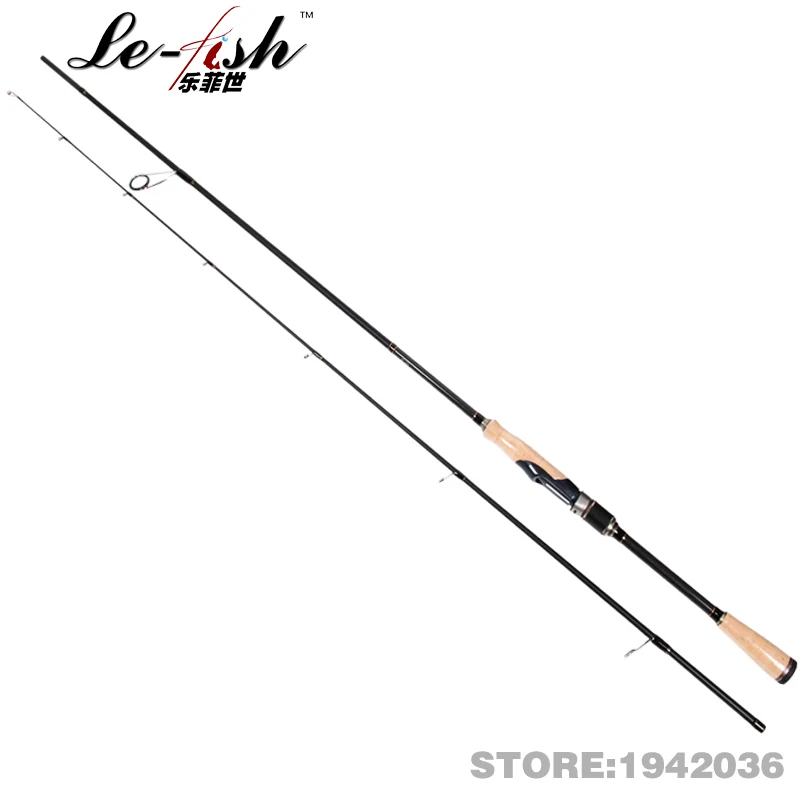 Hot Sale 98Carbon Material Spinning Fishing Rod Cork Handle 2.1m 2