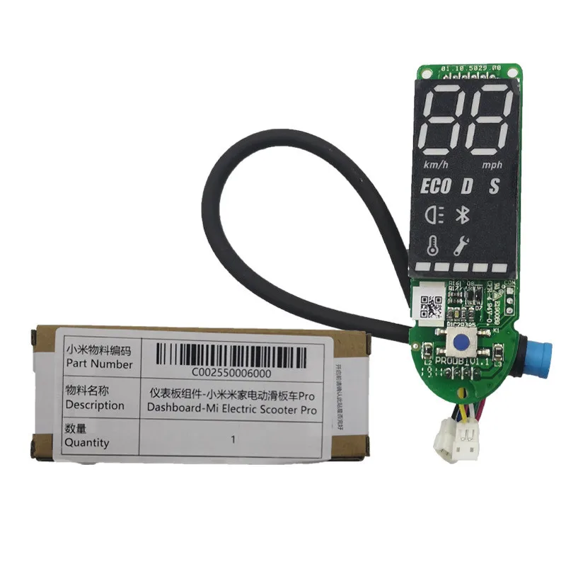

Xiaomi Smart Electric Scooter Pro Dashboard Original Xiaomi M365 Pro Scooter Circuit Board Replacement Parts