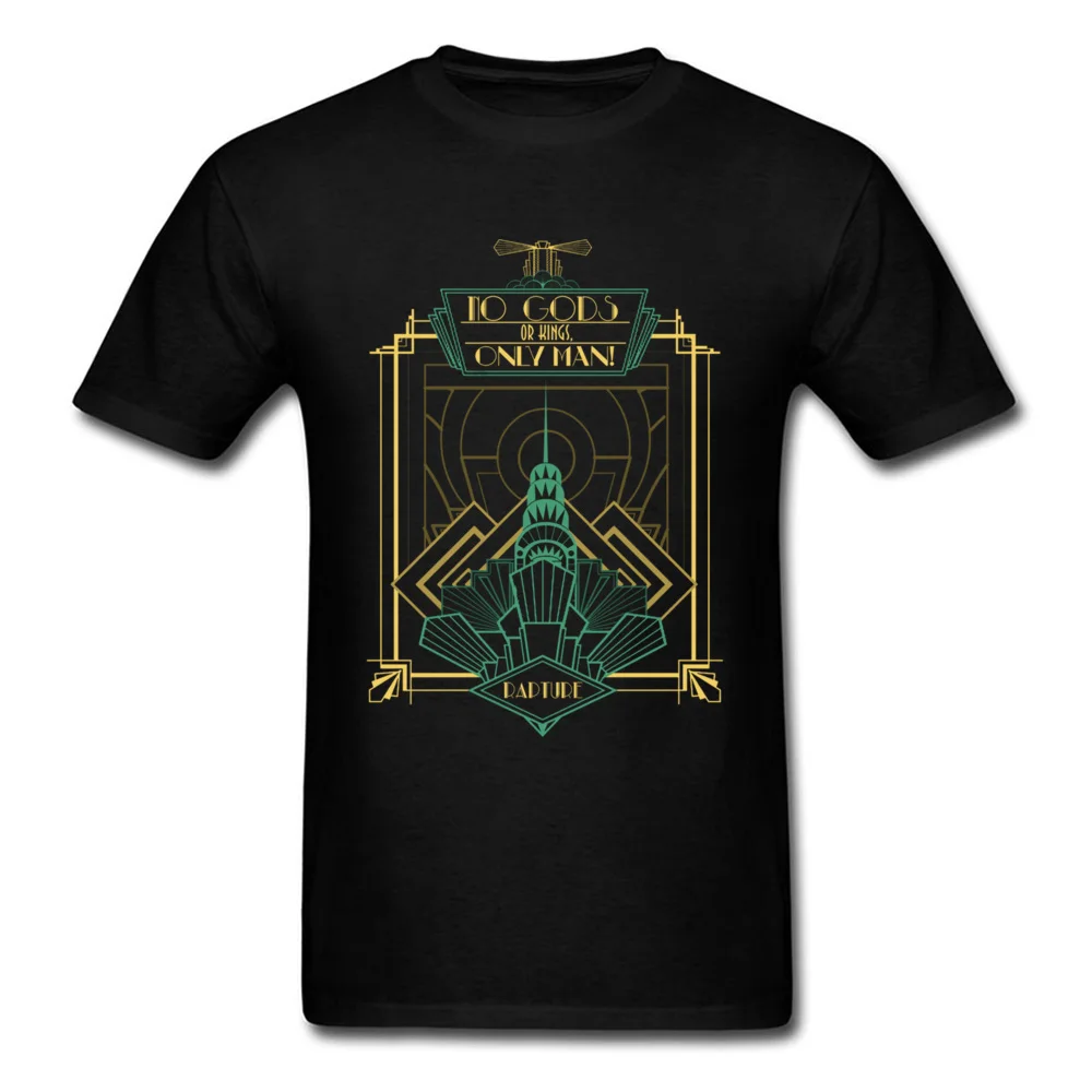 Мужская Спортивная Футболка Lasting Charm No Gods или Kings белая и черная футболка с вырезом