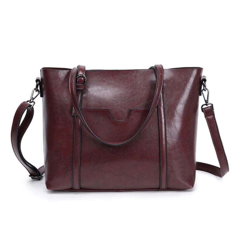 

DIMNUTIVE 2018 New Collection Female Genuine Leather Shoulder Bag Casual Handbag Brand Briefcase High Quality Shopper Bag