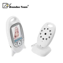 2 дюймов цветной видео беспроводной детский монитор безопасности двухсторонний Аудио ИК Светодиодный контроль температуры, поддержка нескольких языков