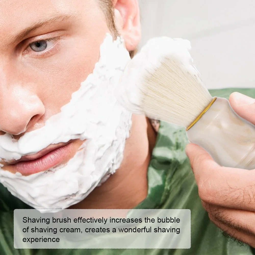 Профессиональная Мужская бритва, щетка для лица, Мужская щетка для бритья, щетка для бритья бороды, противоскользящая ручка, инструмент для очистки лица
