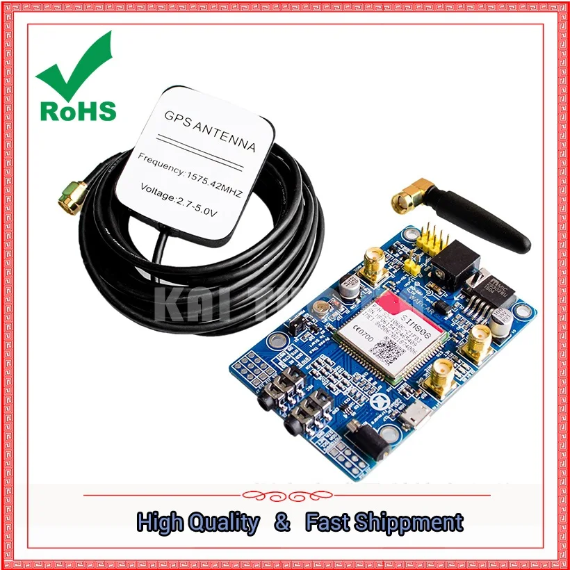 Модуль SIM808 вместо 908 GSM GPRS GPS позиционирование SMS данные отправлена программная