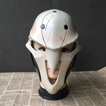 

Top Grade Plastic Death Ichigo Kurosaki Bleach Mask Dance Masquerade Party Cosplay Halloween Pioneer watch game Mask Free size