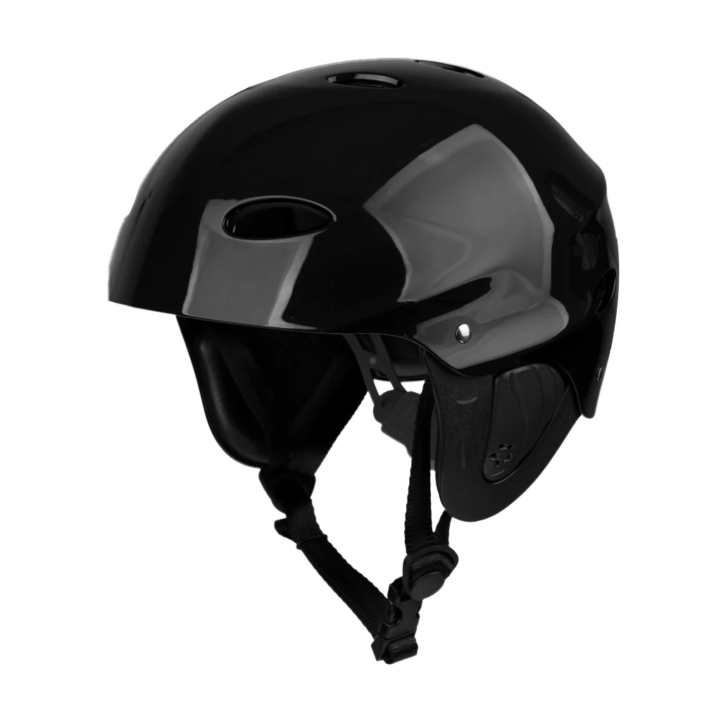 Unisex Adult Kids Water Sports Safety Helmet Canoe Kayak Wakeboard Kitesurf Jet Ski Impact Surfing Sailing Hard Proetctor Cap