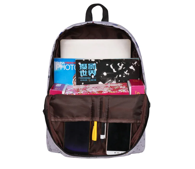 Space printing backpack for girs boys (11)