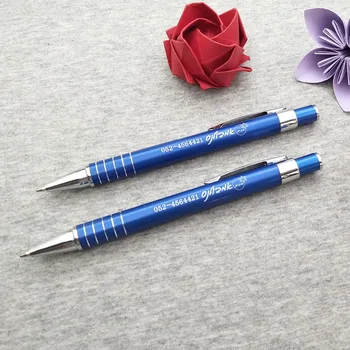 

Quality metal pens 5 colors you can choose and mix custom engraved free with any logo text/website/address 500pcs on sale