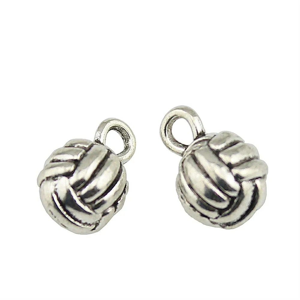 

5pcs 3D Ball Volleyball Pendant 3D Volleyball Charm 3D Volleyball Ball Charm For Jewelry Making DIY Jewelry Accessories 10mm