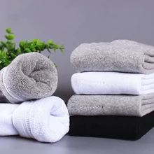 4 Pairs New Winter herren Super Dicke Kaschmir Wolle Socken Hochwertigen Klassischen Marke Mann Socken herren dicken Wintersocken