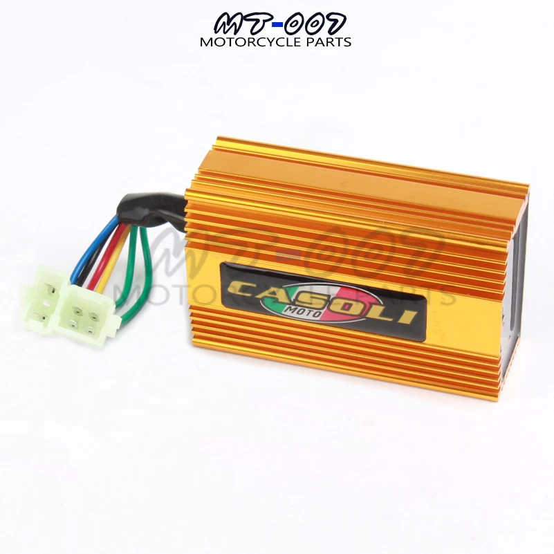 Новый золотой гоночный DC HP CDI для CG125 150 200 250cc dirt bike/pit bike ATV Quad бесплатная