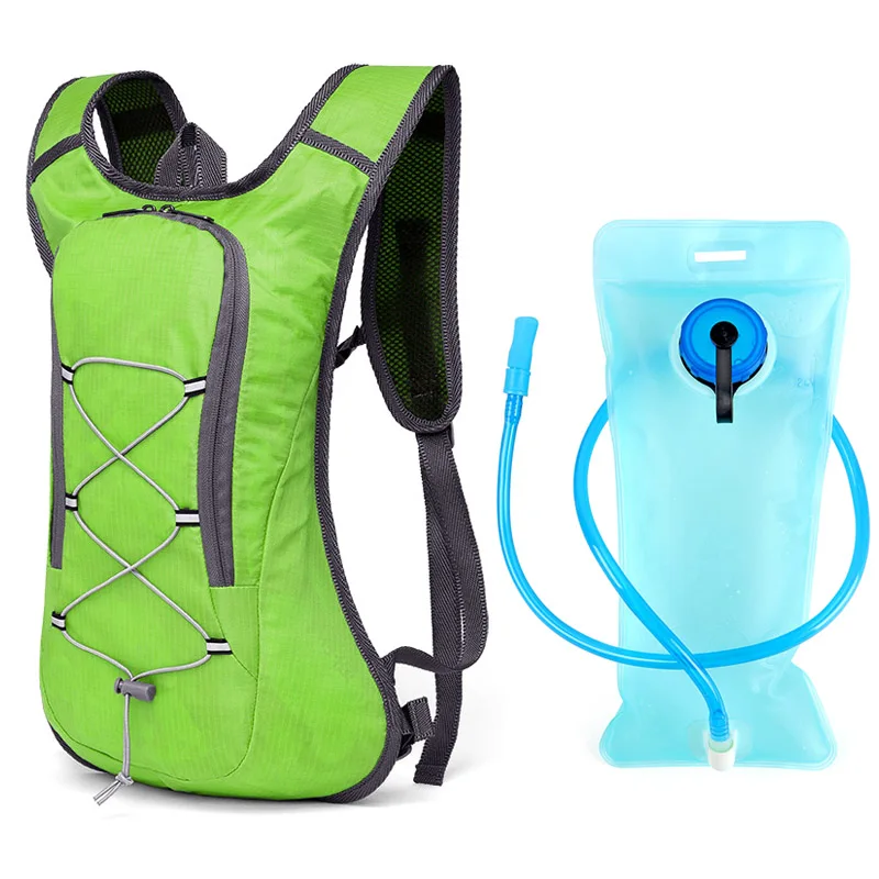 GRN Water Bag 8л водонепроницаемый велосипедный рюкзак, сумка для велоспорта, походный рюкзак для мужчин и женщин, MTB велосипедная сумка, легкий рюкзак для велосипеда - Цвет: GRN Water Bag